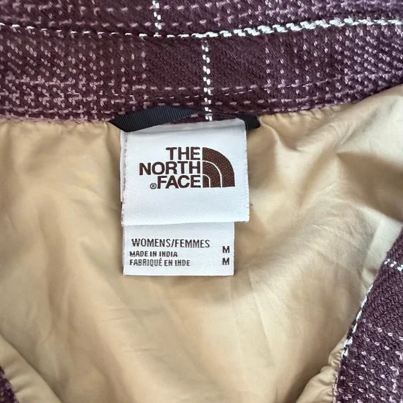 North Face Women's Valley Twill Utility Shacket size M Fawn Grey Color Way - Picture 7 of 9